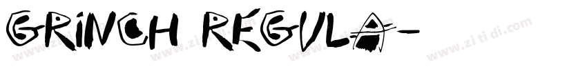 Grinch Regula字体转换